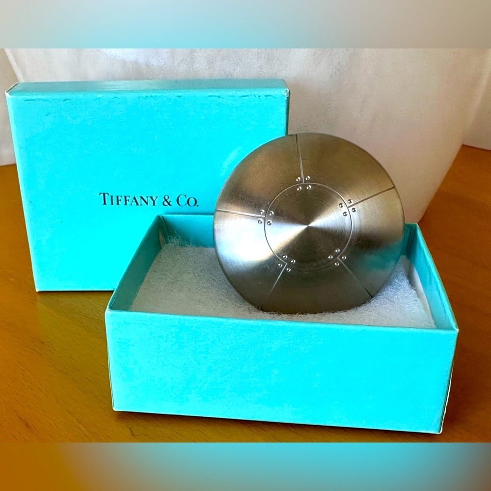 Tiffany & Co Streamerica Perisphere Trinket/Pill Box